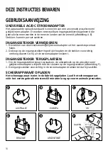 Предварительный просмотр 54 страницы Andis PFS-1 Use & Care Instructions Manual