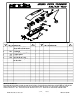 Preview for 1 page of Andis PMC-2 Parts List