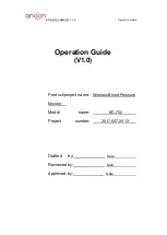 Preview for 2 page of Andon KD-752 Operation Manual