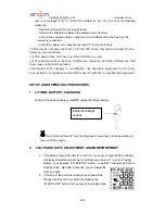 Предварительный просмотр 8 страницы Andon KD-927 Operation Manual