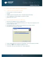Предварительный просмотр 36 страницы Andor Technology New iStar User Manual