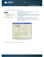 Предварительный просмотр 45 страницы Andor Technology New iStar User Manual