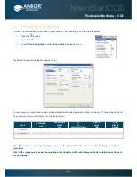 Предварительный просмотр 52 страницы Andor Technology New iStar User Manual