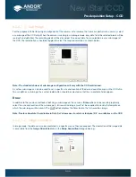 Предварительный просмотр 62 страницы Andor Technology New iStar User Manual