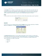 Предварительный просмотр 88 страницы Andor Technology New iStar User Manual