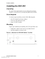 Предварительный просмотр 15 страницы Andover Controls DCX 250 Installation Manual