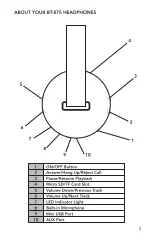 Preview for 5 page of Andrea BT-875 User Manual