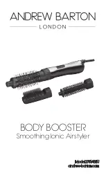 Andrew Barton Body Booster 2781ABBU Manual preview