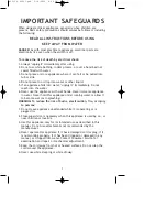 Preview for 2 page of Andrew Collinge AC 1 CI Instructions And Warranty