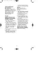 Preview for 9 page of Andrew Collinge AC 1 CI Instructions And Warranty