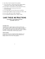 Preview for 3 page of Andrew Collinge AC1875ION Instructions And Warranty