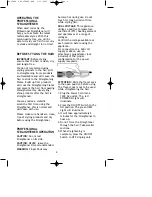 Preview for 5 page of Andrew Collinge AC8PROS Instructions And Warranty