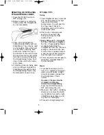 Preview for 6 page of Andrew Collinge AC8PROS Instructions And Warranty