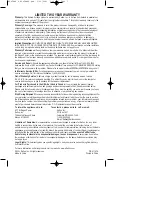 Preview for 12 page of Andrew Collinge AC8PROS Instructions And Warranty