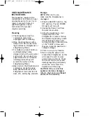 Preview for 9 page of Andrew Collinge AC8TST Instructions And Warranty