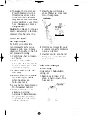 Preview for 6 page of Andrew Collinge TWIRL AND CURL AC8TC Instructions And Warranty