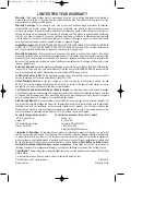 Preview for 10 page of Andrew Collinge TWIRL AND CURL AC8TC Instructions And Warranty