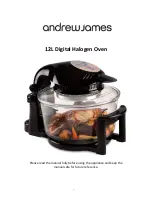 Andrew James 12L Convector Halogen Oven User Manual предпросмотр