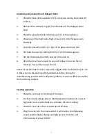 Preview for 8 page of Andrew James 12L Convector Halogen Oven User Manual