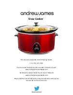 Preview for 1 page of Andrew James 6.5L Manual