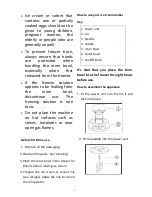 Предварительный просмотр 4 страницы Andrew James AJ000014 Manual