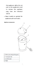 Предварительный просмотр 4 страницы Andrew James AJ000026 Manual