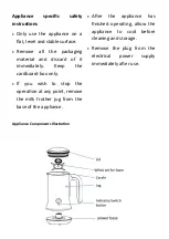 Preview for 4 page of Andrew James AJ000571 Manual