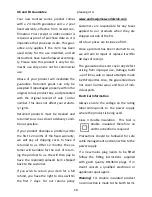 Preview for 10 page of Andrew James AJ000681 User Manual