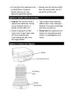 Preview for 3 page of Andrew James AJ001315 Manual