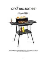 Andrew James Deluxe BBQ Manual preview