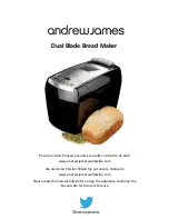 Предварительный просмотр 1 страницы Andrew James Dual Blade Bread Maker Manual