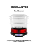 Andrew James Food Steamer User Manual preview