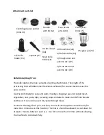 Предварительный просмотр 6 страницы Andrew James Multifunctional Processor User Manual