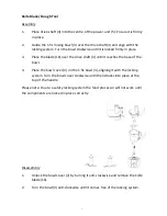 Предварительный просмотр 7 страницы Andrew James Multifunctional Processor User Manual