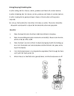 Предварительный просмотр 8 страницы Andrew James Multifunctional Processor User Manual