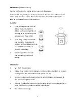 Предварительный просмотр 10 страницы Andrew James Multifunctional Processor User Manual