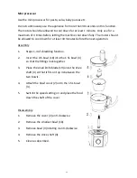 Предварительный просмотр 14 страницы Andrew James Multifunctional Processor User Manual