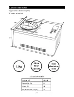 Preview for 2 page of Andrew James Premium Automatic Ice Cream Maker Manual