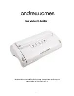 Andrew James Pro Vacuum Sealer User Manual preview