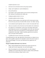 Preview for 4 page of Andrew James RA11-FS User Manual