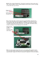 Предварительный просмотр 22 страницы Andrew O'Malley DOTKLOK Assembly Instructions Manual