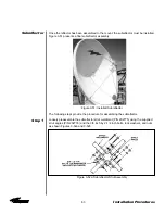 Предварительный просмотр 63 страницы Andrew 3.7-Meter Earth Station Antenna Installation And Operation Manual