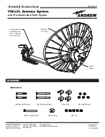 Andrew 75E LFL Antenna Assembly Instructions Manual preview