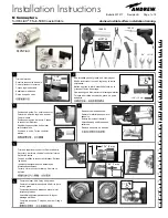 Предварительный просмотр 1 страницы Andrew F4PNF-BH Installation Instructions