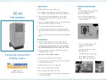 Andrews Dehumidification FD 40 Operating Instructions  & Safety Manual preview