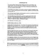 Preview for 3 page of andrews 16/23 Installation, Operation And Servicing Instructions