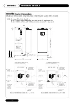 Предварительный просмотр 8 страницы andrews CWH120/200 Installation Manual, Operation And Maintenance Manual