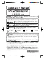 Предварительный просмотр 5 страницы andrews LWH42 Installation Manual, Operation And Maintenance Manual