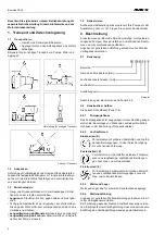 Preview for 3 page of Andritz SD 35 Series Operating Instructions Manual