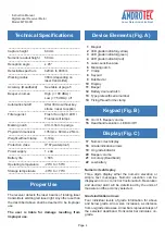 Preview for 5 page of AndroTec Metor MTR-60R Instruction Manual